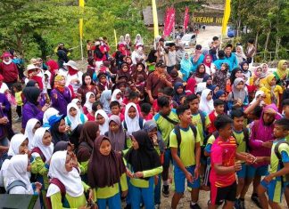 Meriahkan HUT Kemerdekaan RI ke 73 Pemdes Selasari Adakan Jalan Santai
