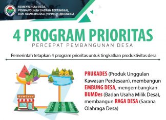 4 Program Prioritas Dana Desa