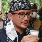 cicip kope menteri sandiaga uno