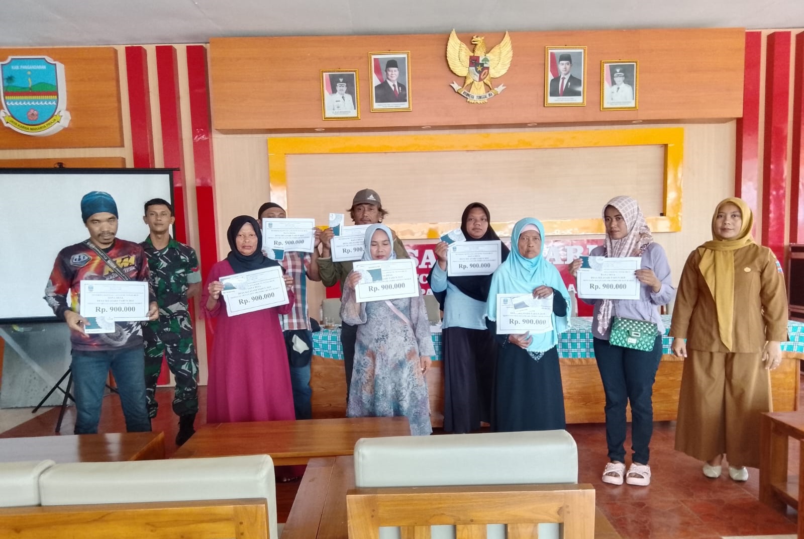 Penyaluran BLT DD Bulan Januari – Maret 2025 Desa Selasari