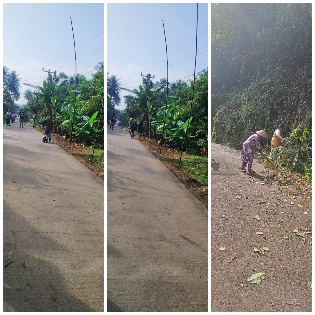 Gotong Royong Masyarakat Desa Selasari, Jelang Peringatan HUT RI ke-80